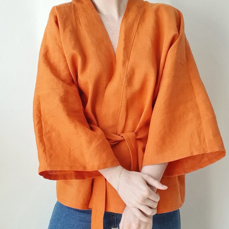 Kimono in orange