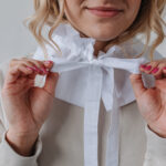 Princess Collar (white cotton)